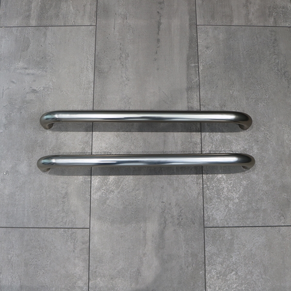 Polished Aluminium Partition Grab Rail TBS Amwell